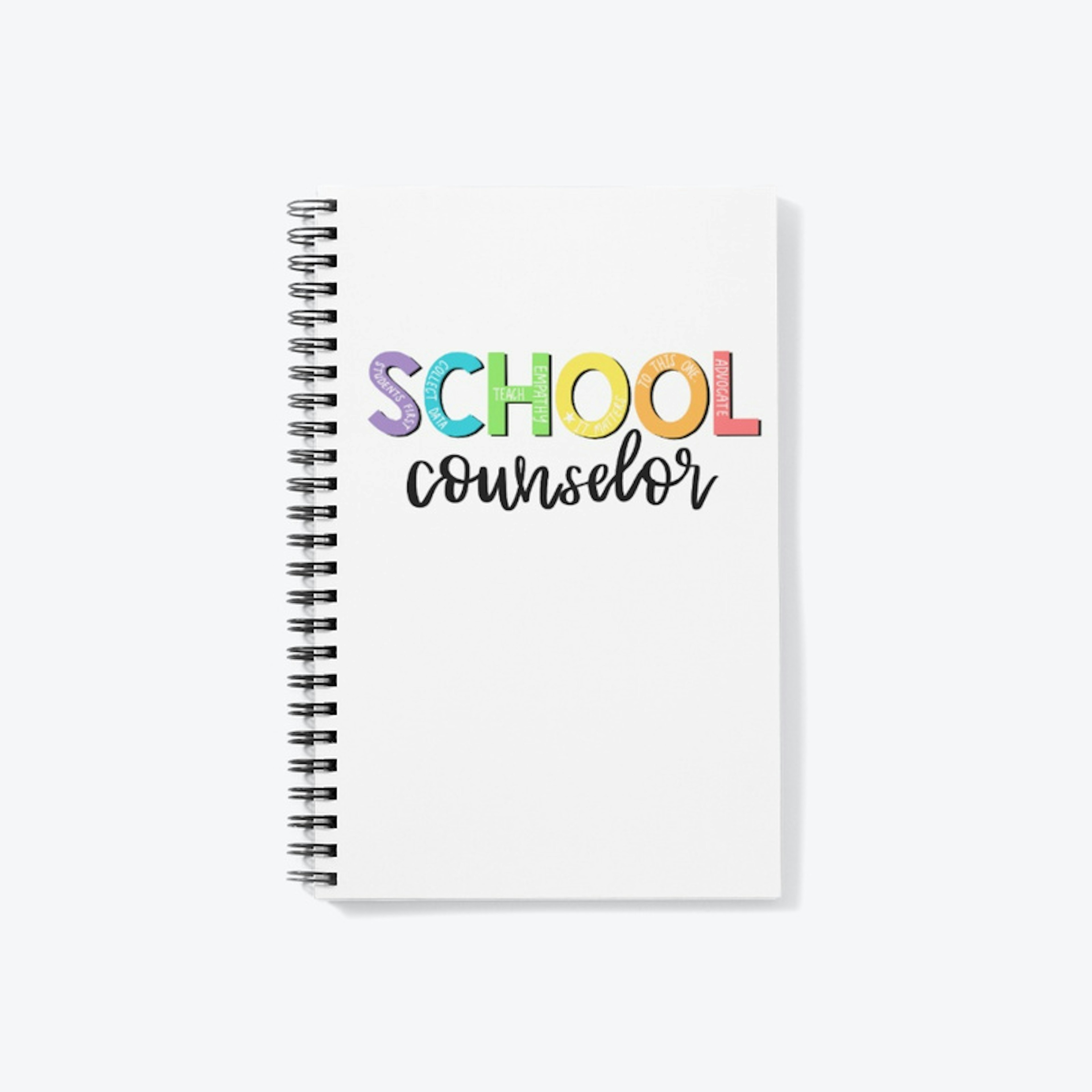 Mini [Rainbow Doodle] School Counselor